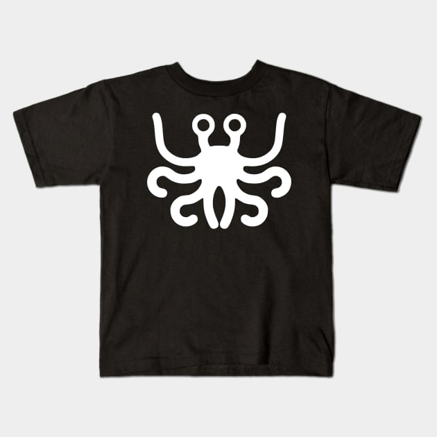 Flying Spaghetti Monster Kids T-Shirt by Oolong